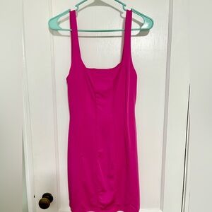 Gaze Hot Pink Mini Dress